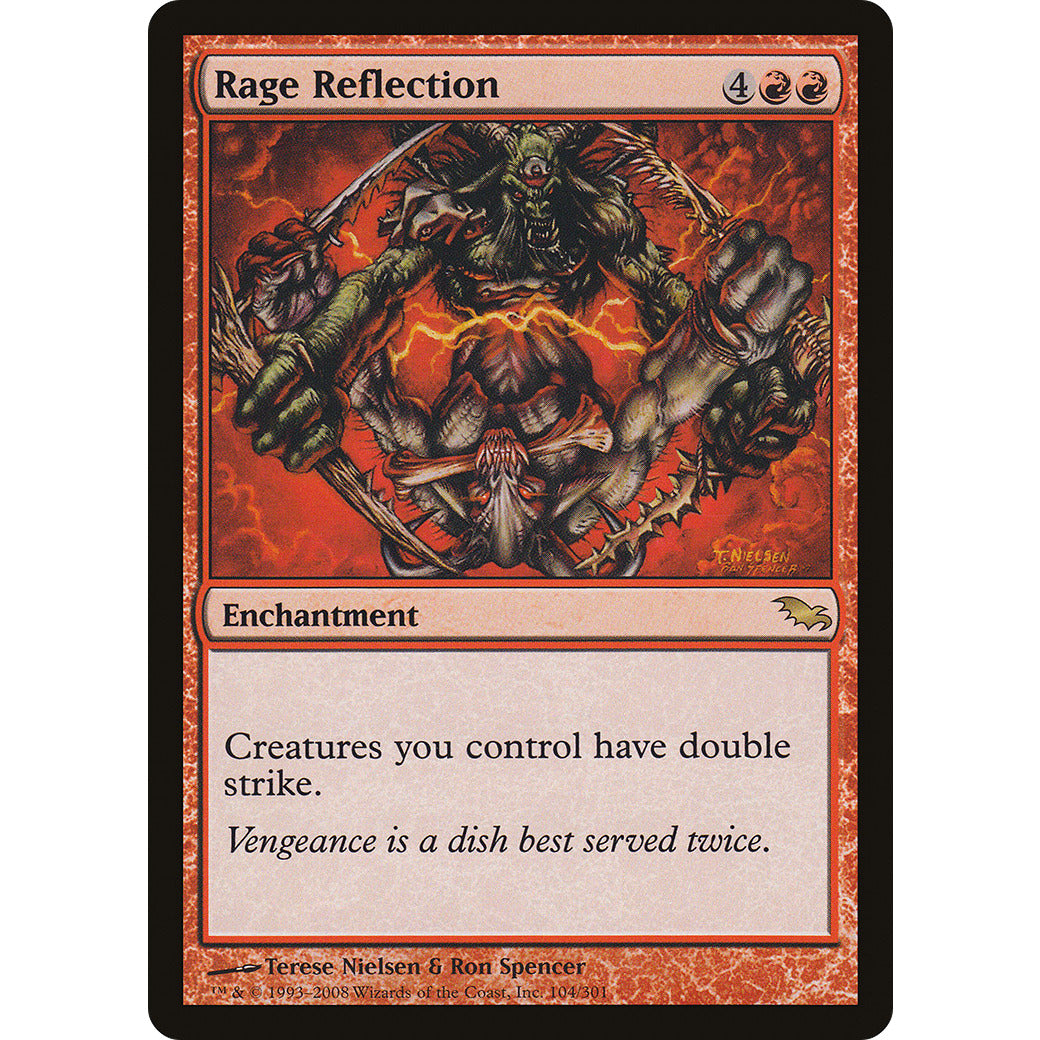 Rage Reflection (Shadowmoor) Light Play Foil