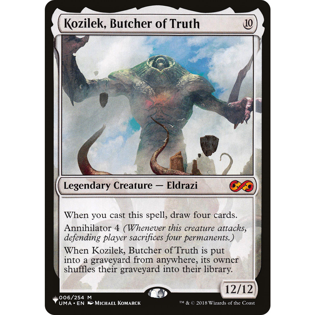 Kozilek, Butcher of Truth (The List) Light Play