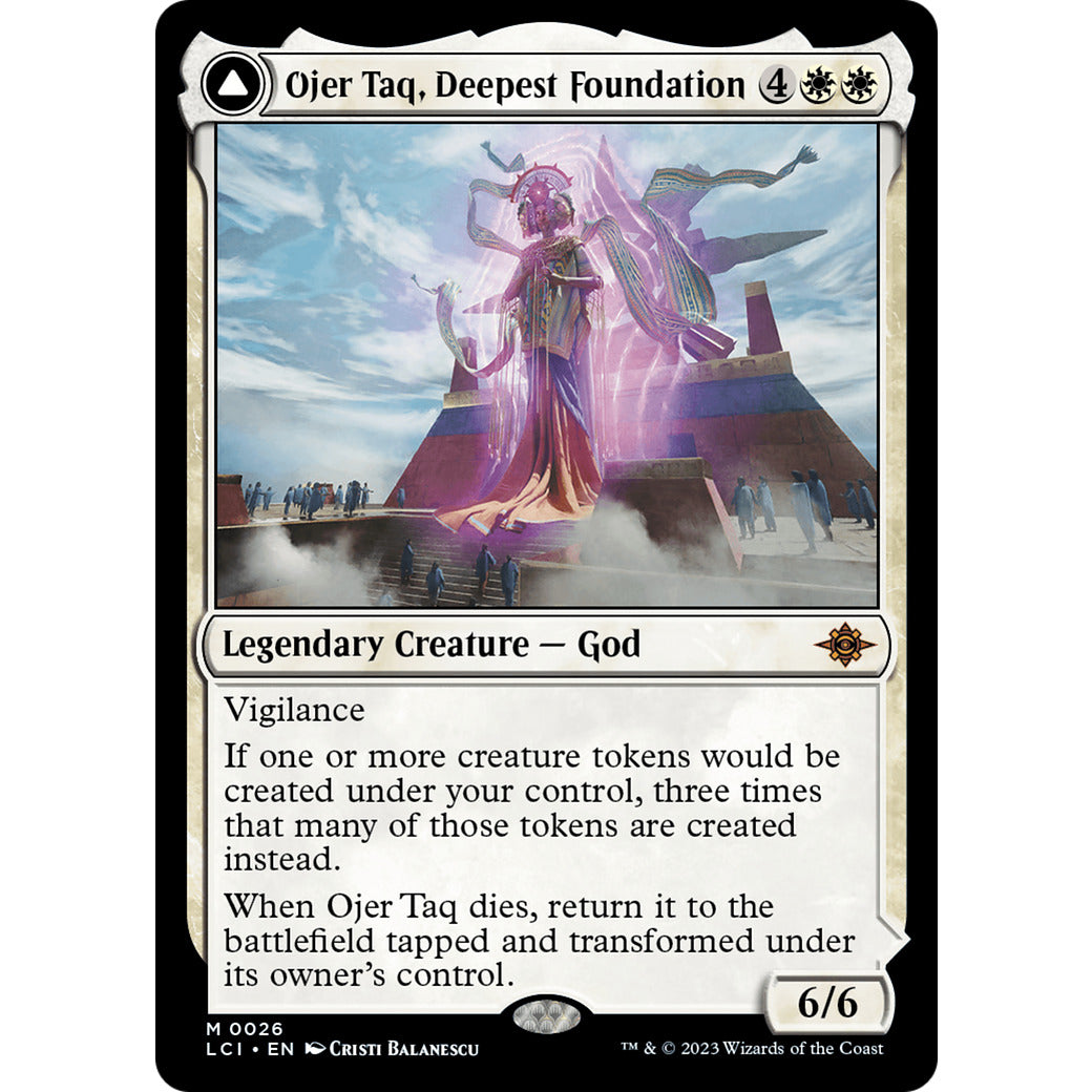 Ojer Taq, Deepest Foundation (The Lost Caverns of Ixalan) Near Mint