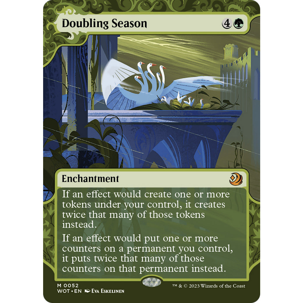 Doubling Season (Wilds of Eldraine: Enchanting Tales) Near Mint Foil