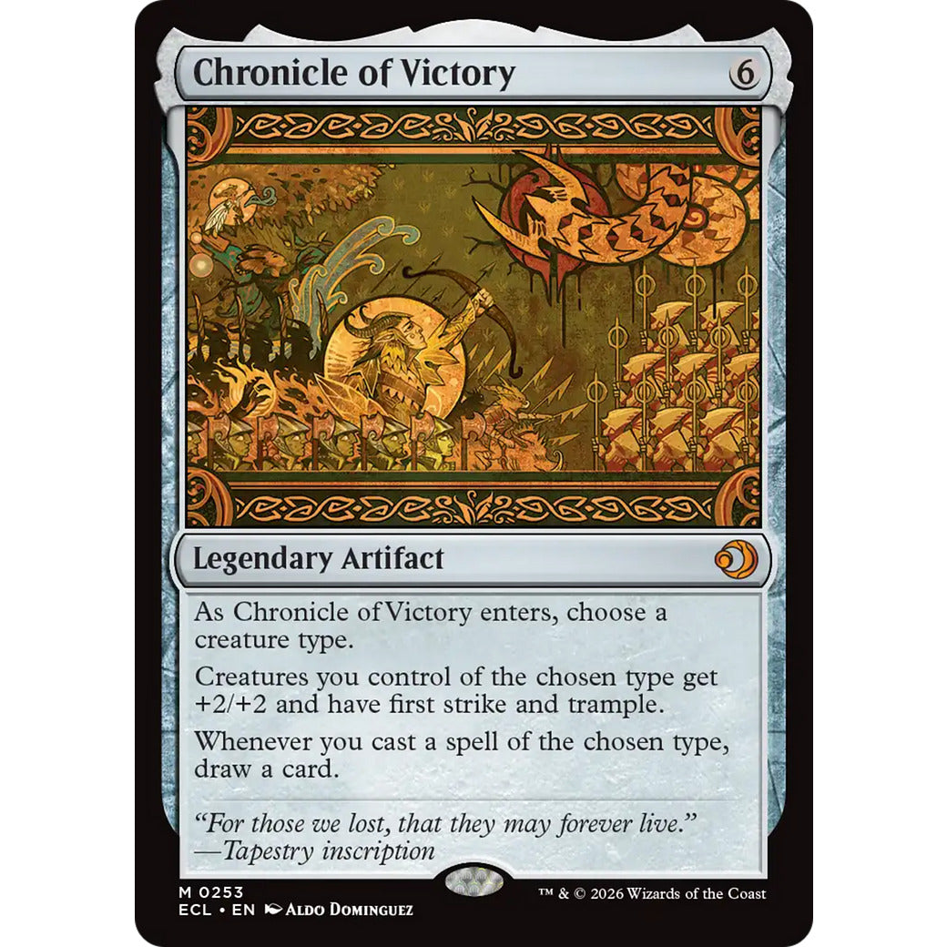 Chronicle of Victory (Lorwyn Eclipsed) Near Mint
