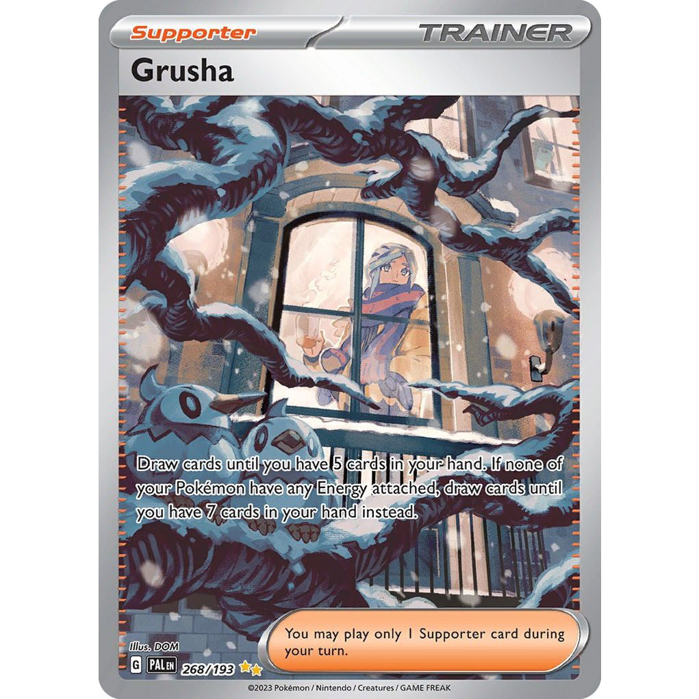 Grusha - 268 (SV02: Paldea Evolved) Near Mint Holofoil