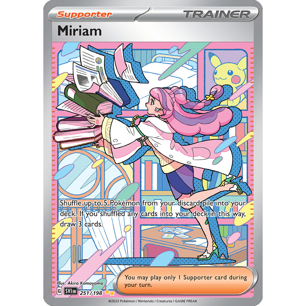 Miriam - 251 (Scarlet and Violet: Base Set) Near Mint Holofoil