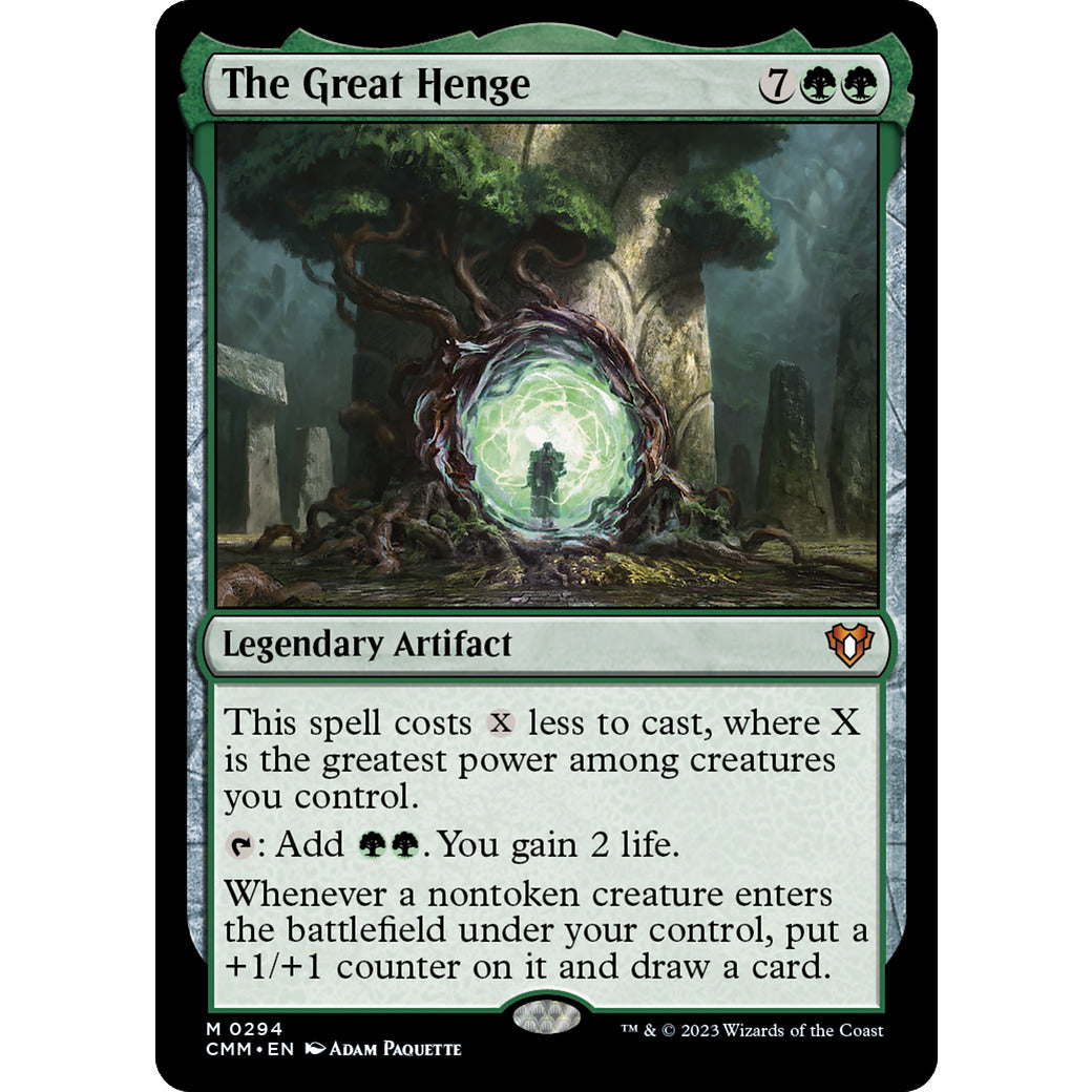 The Great Henge (Commander Masters) Light Play