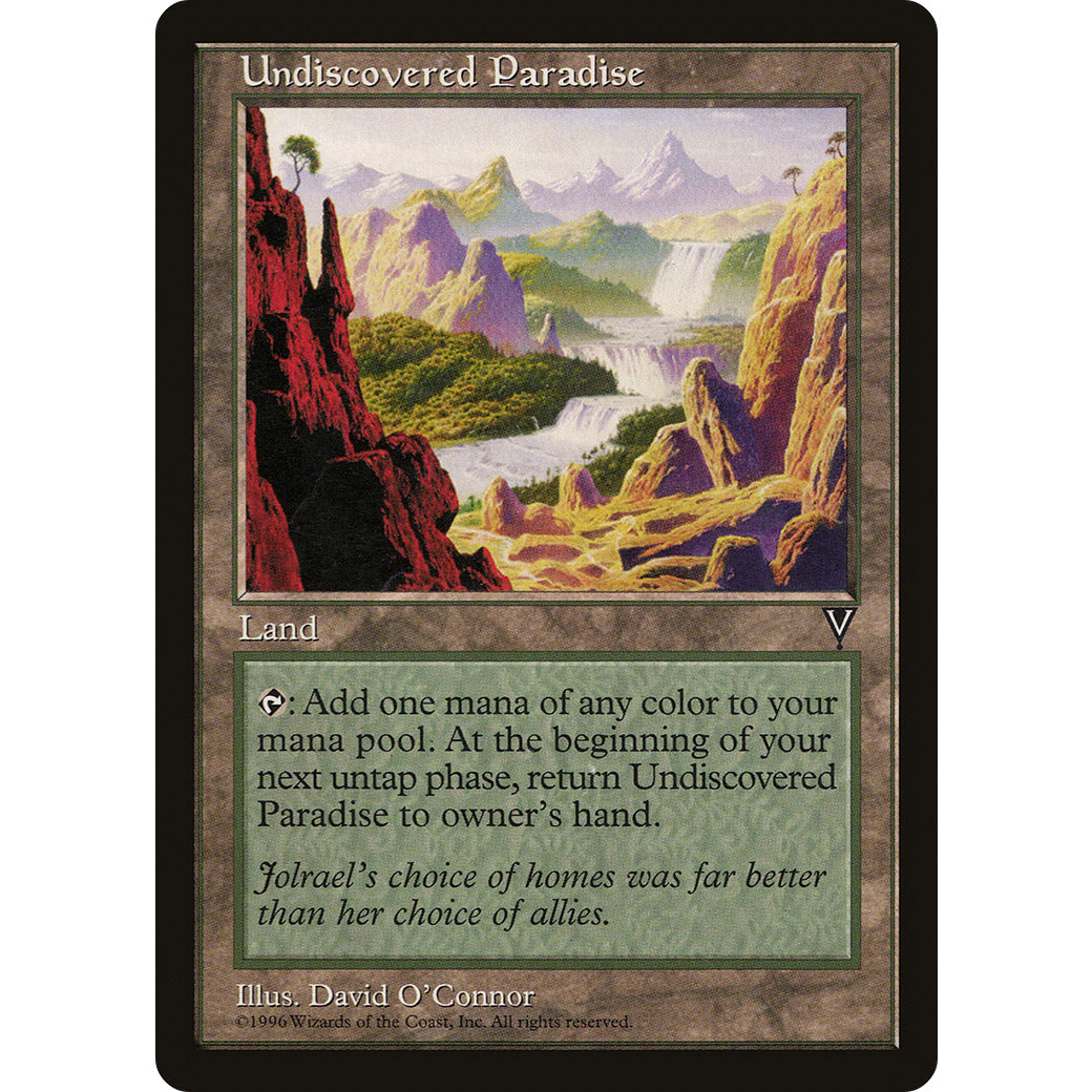 Undiscovered Paradise (Visions) Light Play