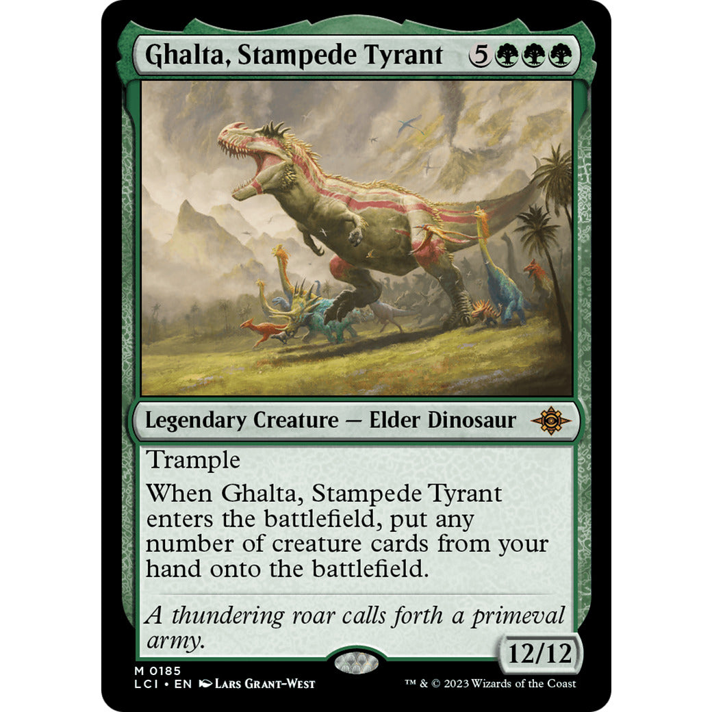 Ghalta, Stampede Tyrant (The Lost Caverns of Ixalan) Near Mint