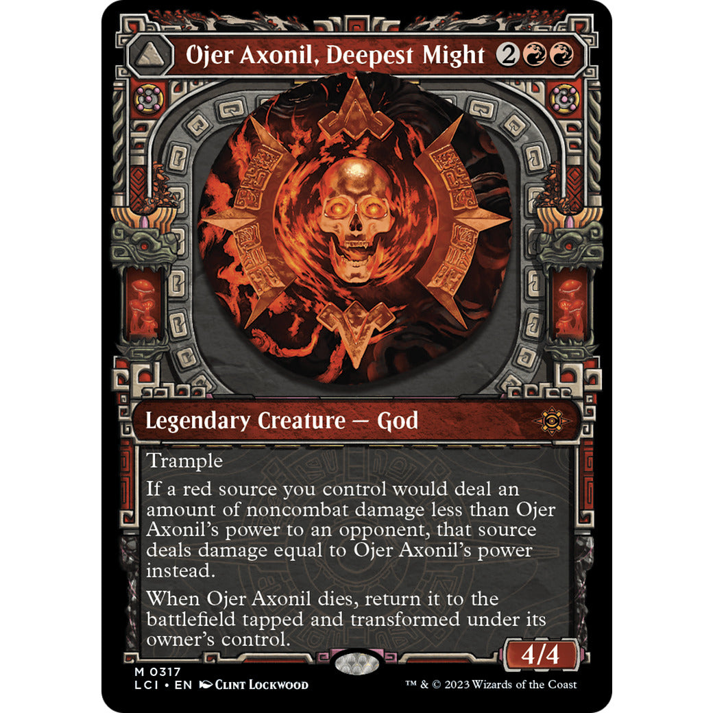 Ojer Axonil, Deepest Might (Showcase) (The Lost Caverns of Ixalan) Near Mint