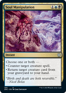 Soul Manipulation (Commander 2020 Zendikar Rising) Near Mint
