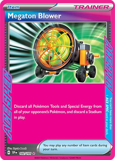 Megaton Blower (SV08: Surging Sparks) Near Mint Holofoil