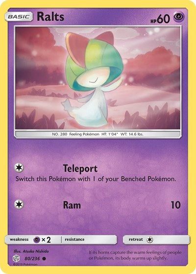 Ralts (SM - Cosmic Eclipse) Near Mint