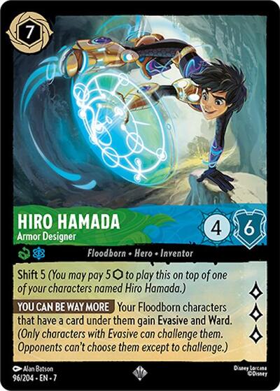 Hiro Hamada - Armor Designer (Archazia's Island) Near Mint