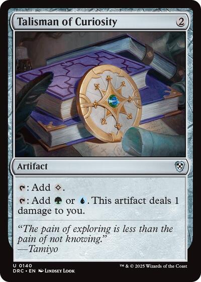Talisman of Curiosity (Commander: Aetherdrift) Light Play