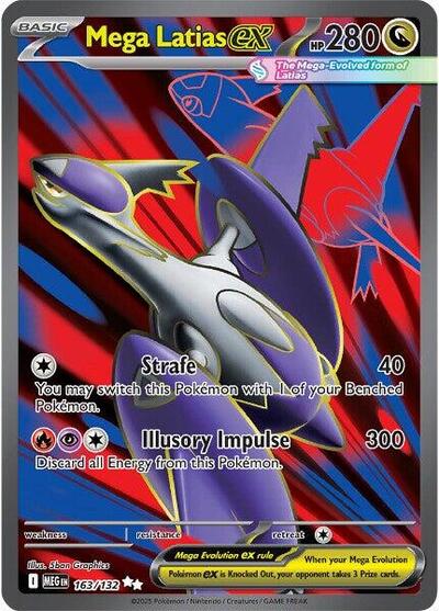 Mega Latias ex - 163 (ME01: Mega Evolution) Near Mint Holofoil