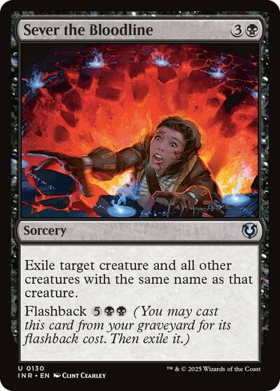 Sever the Bloodline (Innistrad Remastered) Light Play Foil