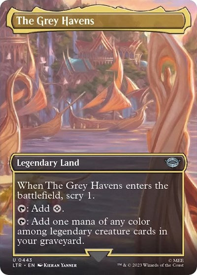 The Grey Havens (Borderless) (Universes Beyond: The Lord of the Rings: Tales of Middle-earth) Light Play