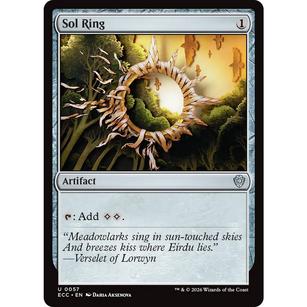Sol Ring (0057) (Commander: Lorwyn Eclipsed) Near Mint