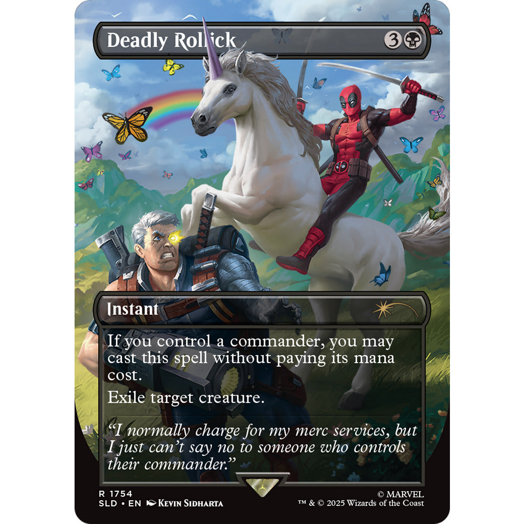 Deadly Rollick (Rainbow Foil) (Secret Lair) Near Mint Foil