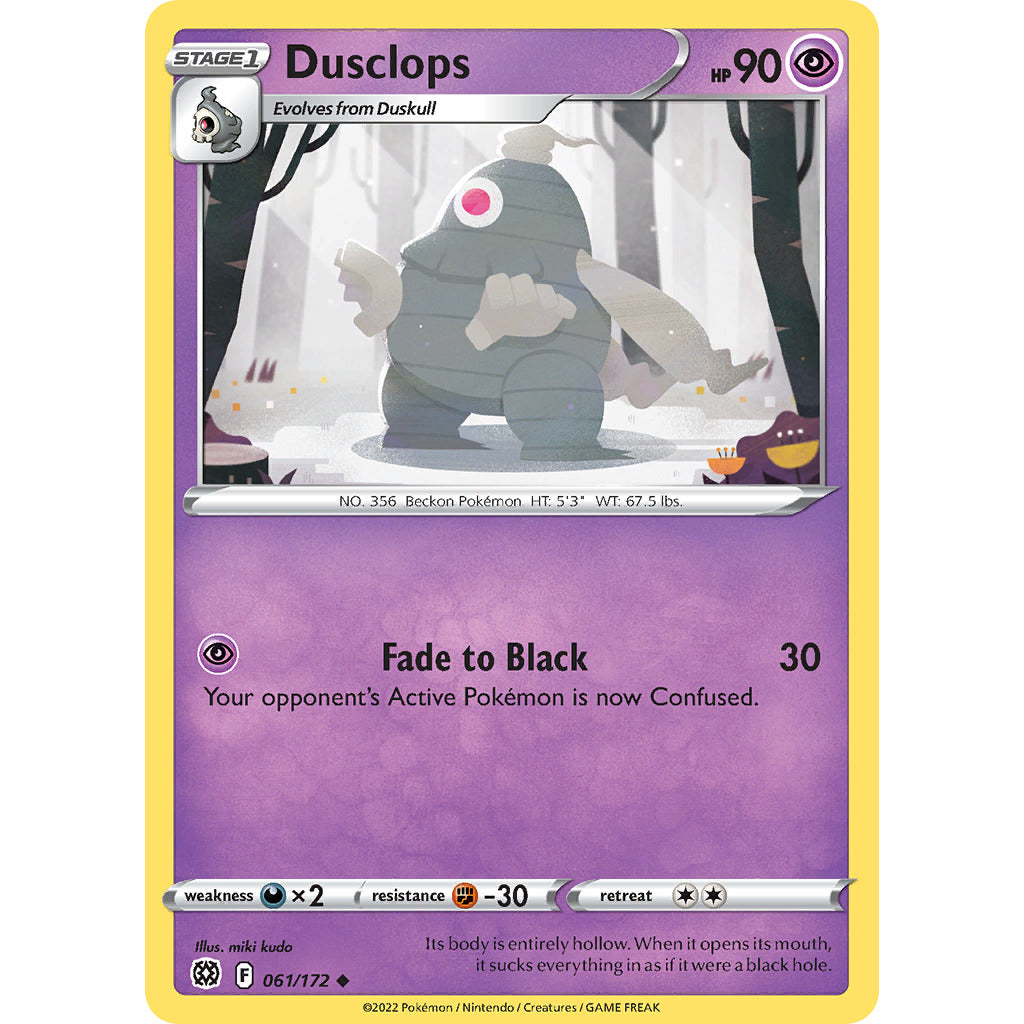 Dusclops (SWSH09: Brilliant Stars) Near Mint
