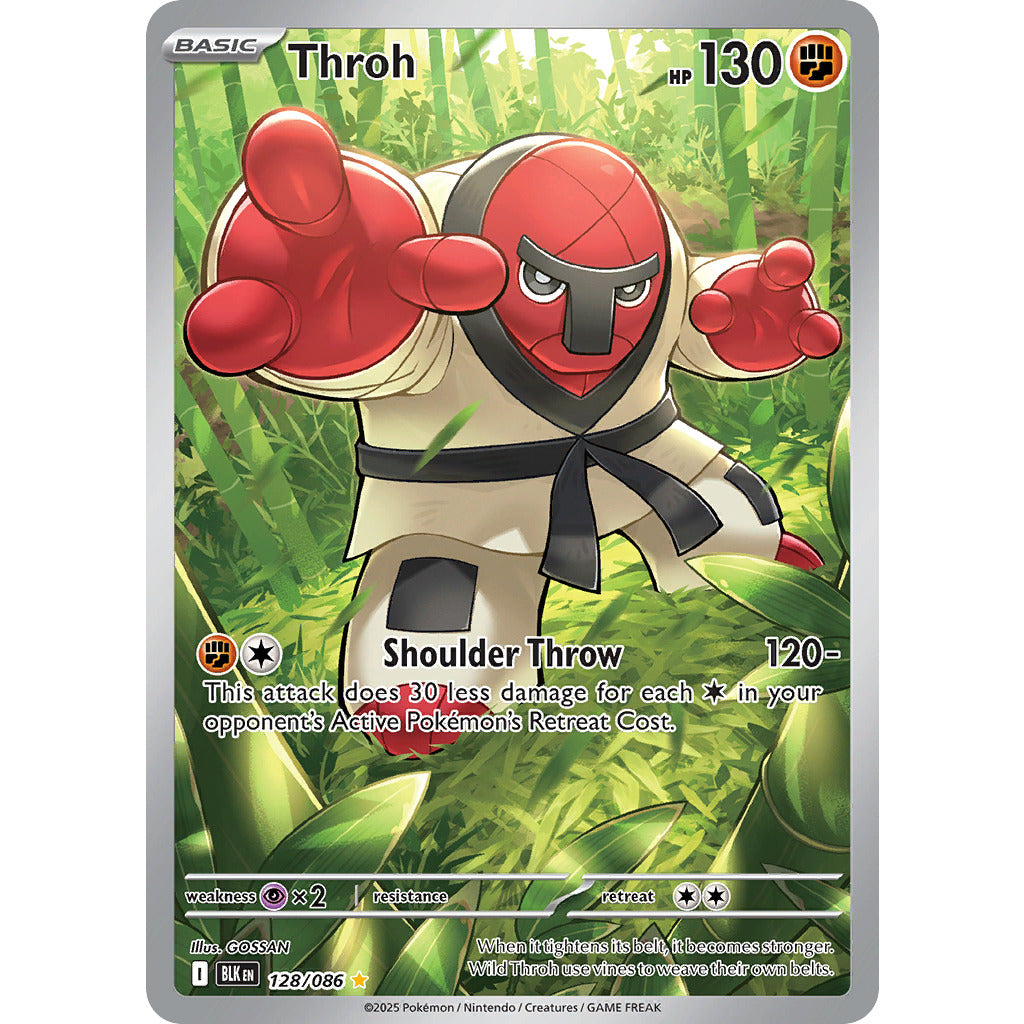 Throh (SV: Black Bolt) Near Mint Reverse Holofoil