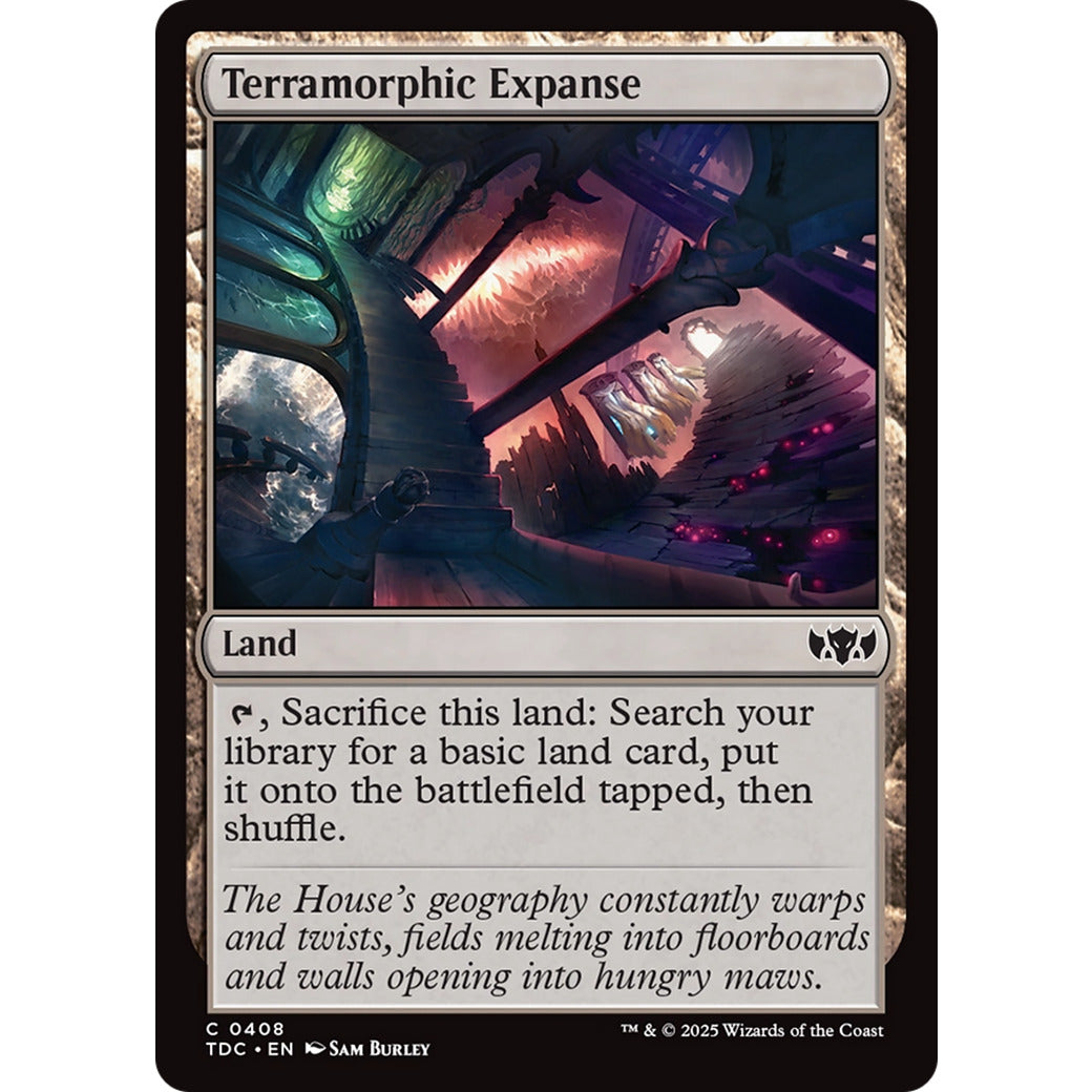 Terramorphic Expanse (Commander: Tarkir: Dragonstorm) Near Mint
