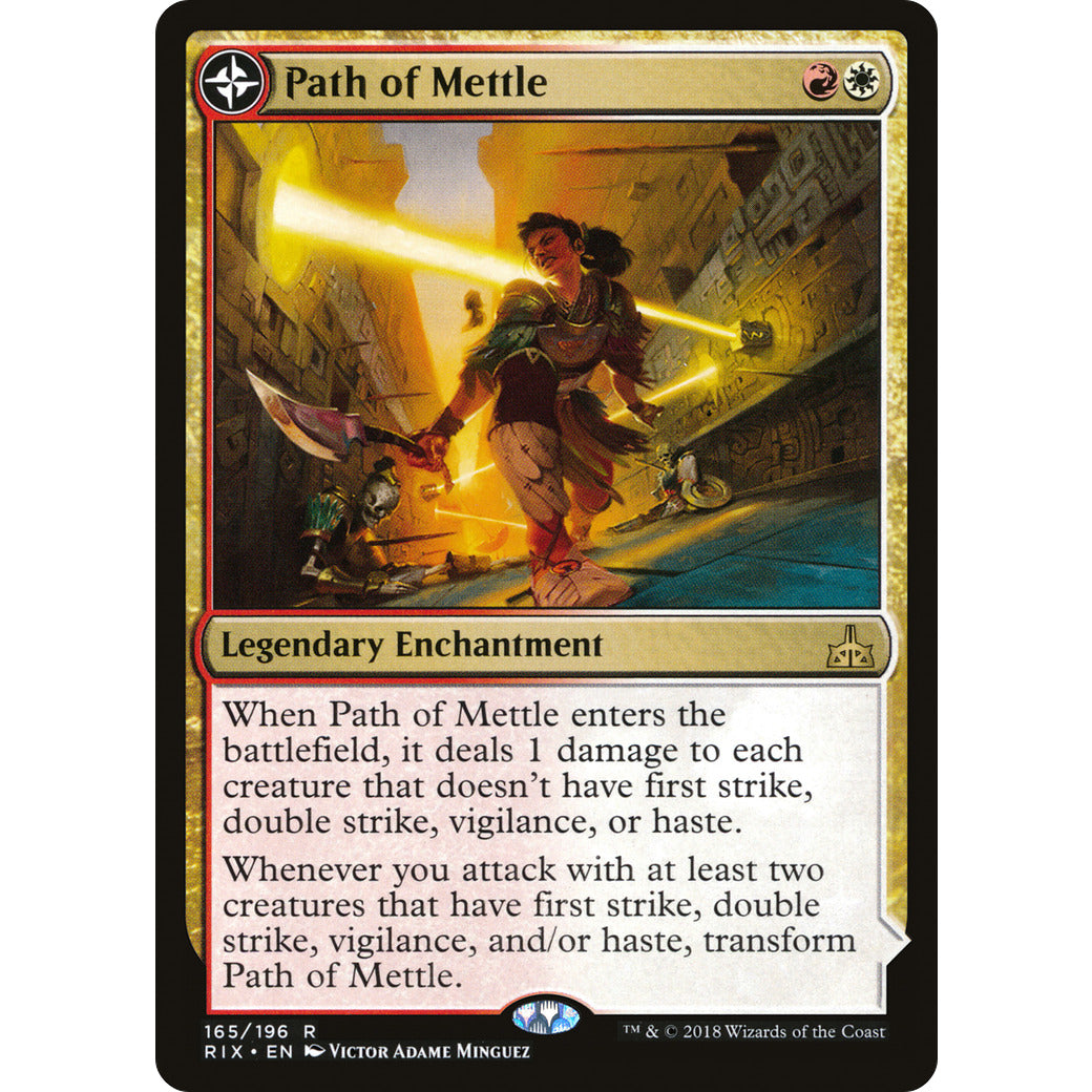 Path of Mettle (Rivals of Ixalan) Light Play