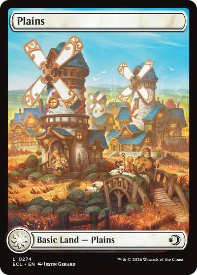 Plains (0274) (Lorwyn Eclipsed) Near Mint Foil