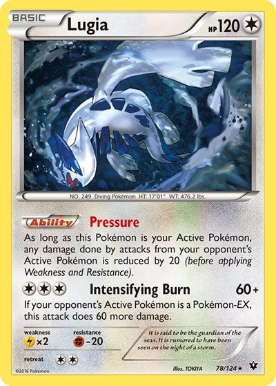 Lugia (XY - Fates Collide) Near Mint