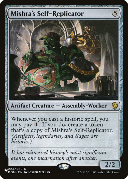 Mishra's Self-Replicator (The List) Light Play
