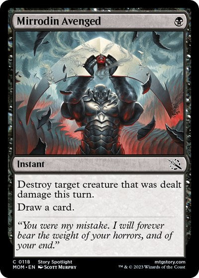 Mirrodin Avenged (March of the Machine) Light Play Foil