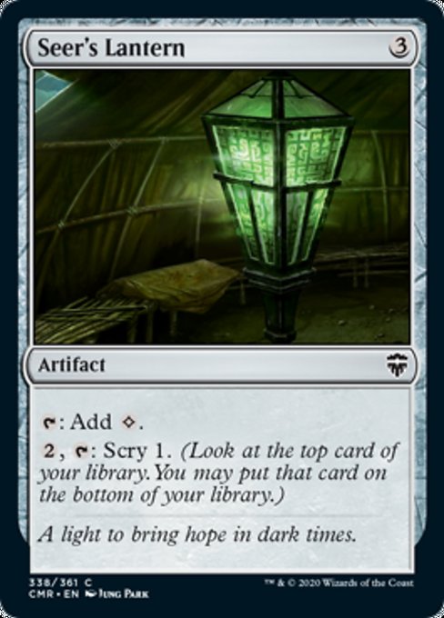 Seer's Lantern (Commander Legends) Near Mint Foil