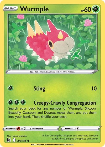 Wurmple (SWSH11: Lost Origin) Near Mint