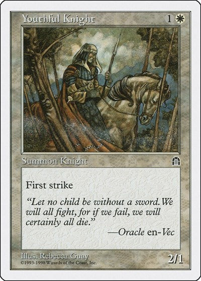Youthful Knight (Anthologies) Light Play