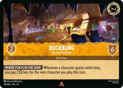 Duckburg - Funso's Funzone (Whispers in the Well) Near Mint