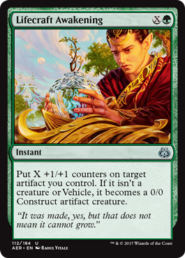 Lifecraft Awakening (Aether Revolt) Light Play Foil