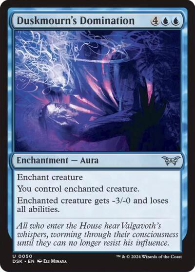 Duskmourn's Domination (Duskmourn: House of Horror) Near Mint Foil