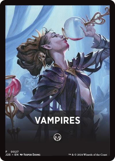Vampires Theme Card (Foundations Jumpstart) Near Mint