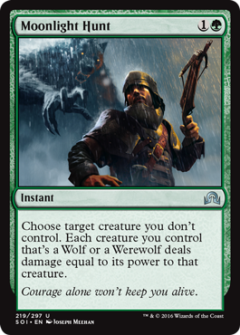 Moonlight Hunt (Shadows Over Innistrad) Light Play