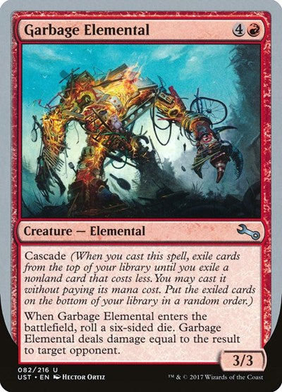 Garbage Elemental (D) (Unstable) Light Play