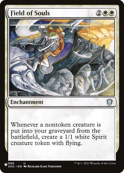 Field of Souls (The List) Near Mint