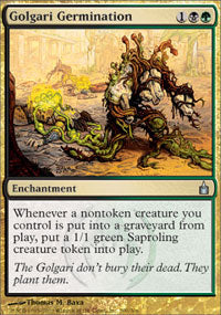 Golgari Germination (Ravnica) Light Play