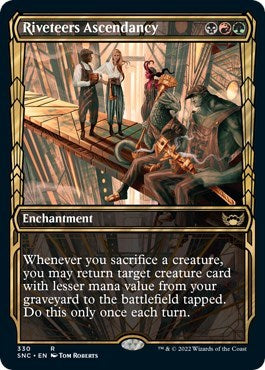 Riveteers Ascendancy (Showcase) (Streets of New Capenna) Light Play