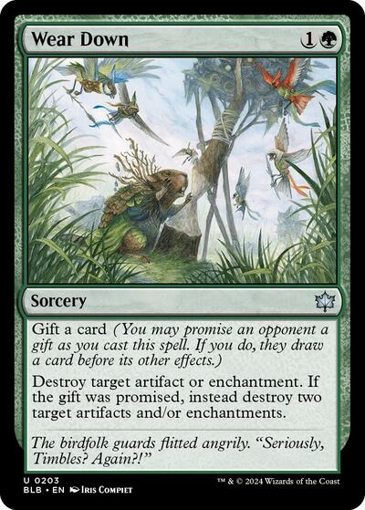Wear Down (Bloomburrow) Near Mint