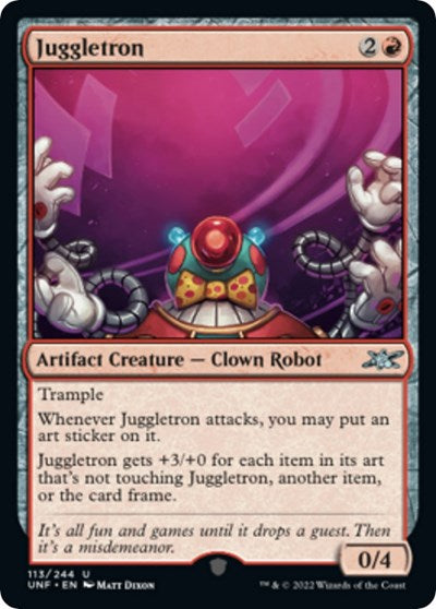 Juggletron (Unfinity) Light Play Foil
