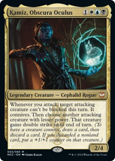 Kamiz, Obscura Oculus (Commander: Streets of New Capenna) Light Play