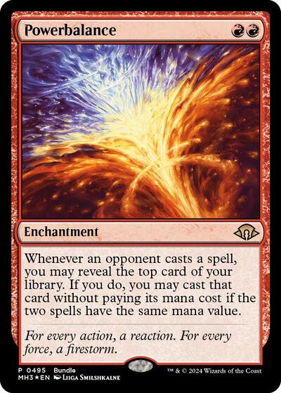 Powerbalance (Promos: Unique and Miscellaneous) Light Play Foil