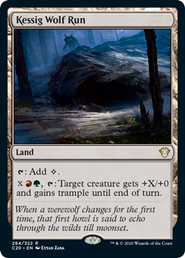 Kessig Wolf Run (Commander 2020 Ikoria) Light Play