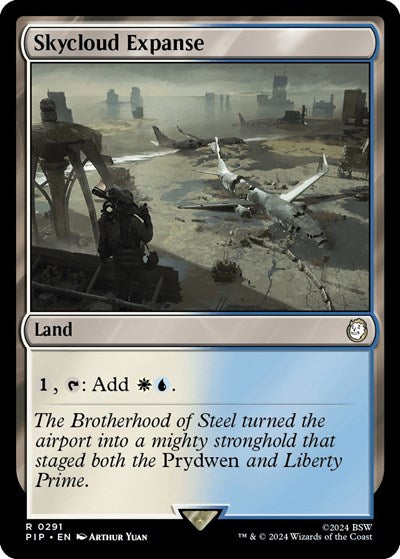 Skycloud Expanse (Universes Beyond: Fallout) Light Play Foil