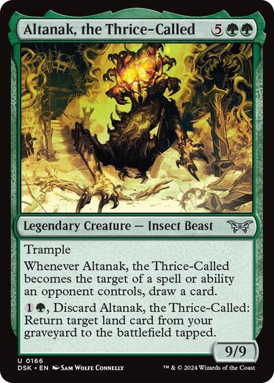 Altanak, the Thrice-Called (Duskmourn: House of Horror) Near Mint Foil