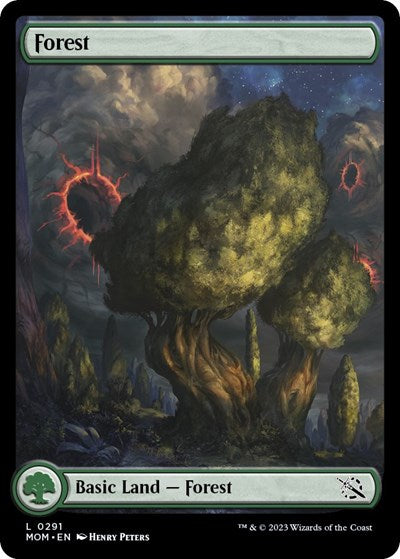 Forest (0291) (March of the Machine) Light Play Foil