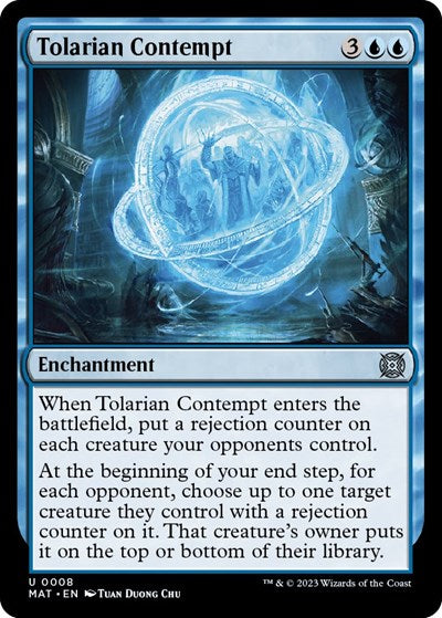 Tolarian Contempt (March of the Machine: The Aftermath) Light Play Foil